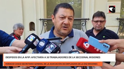 Despidos en la Afip: afectaría a 30 trabajadores de la seccional Misiones