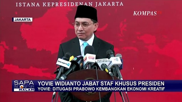 Jabat Staf Khusus Presiden, Yovie: Ditugasi untuk Kembangkan Ekonomi Kreatif