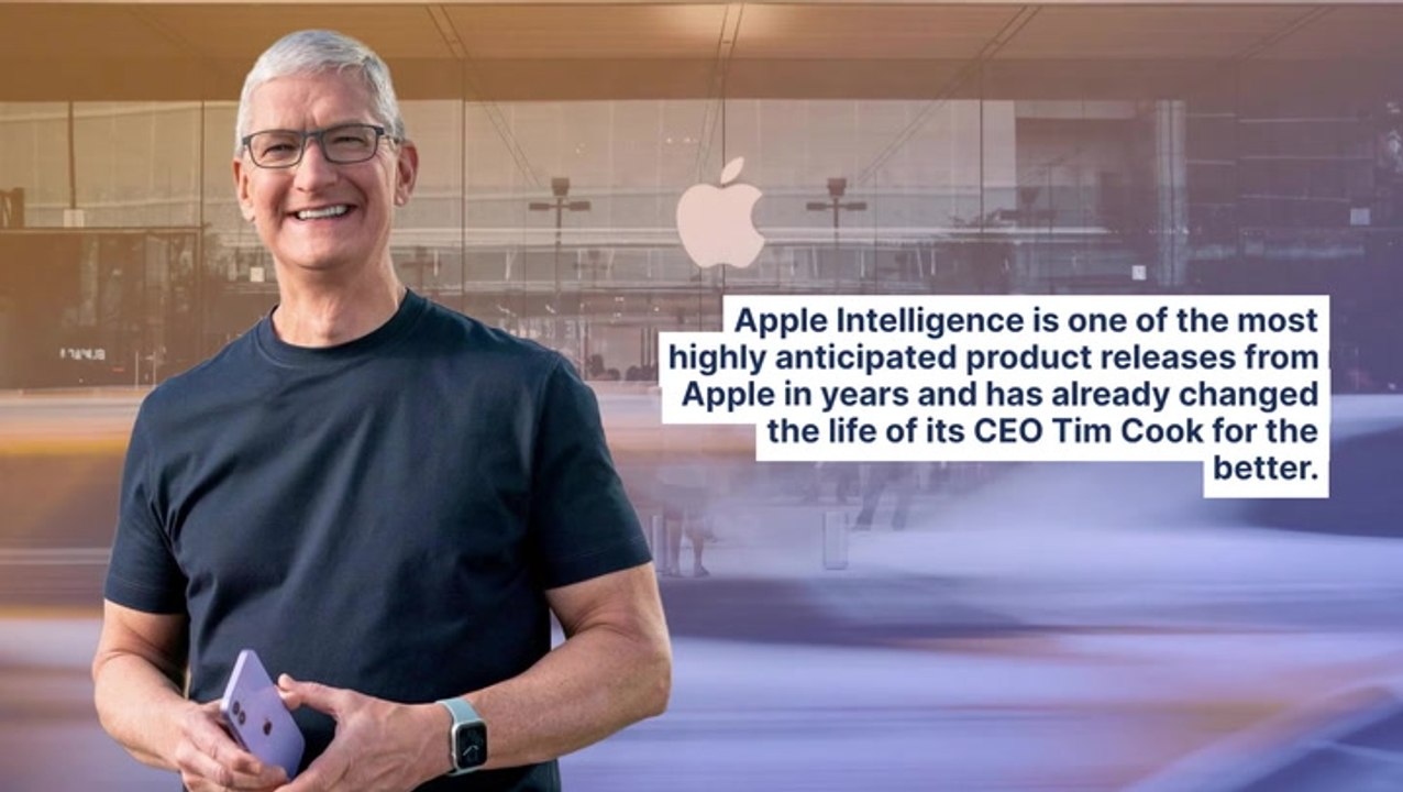 Apple CEO Tim Cook Says Apple Intelligence Will Make Products 'Profoundly Different': New AI Technology Will Get Consumers 'On A Different Technology Curve'