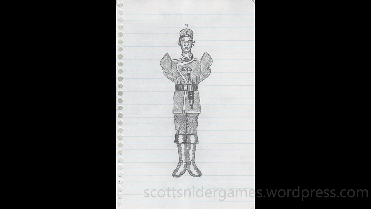 Soldier Pencil Sketch Video #471 (10-22-2024)