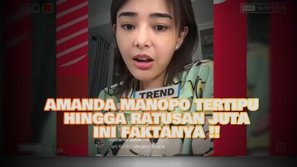 Akrtis Amanda Manopo Tertipu Wanita Berbulu Mata Cetar Hingga Ratusan Juta, Ini Faktanya