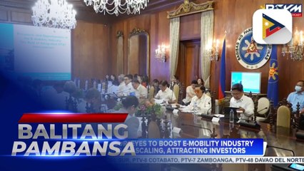 PBBM wants to boost e-mobility industry by providing incentives to attract more investors
