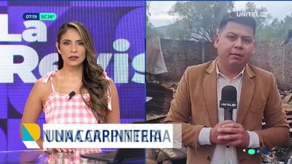 El fuego consume una carpintería que era el sustento de una familia de siete miembros