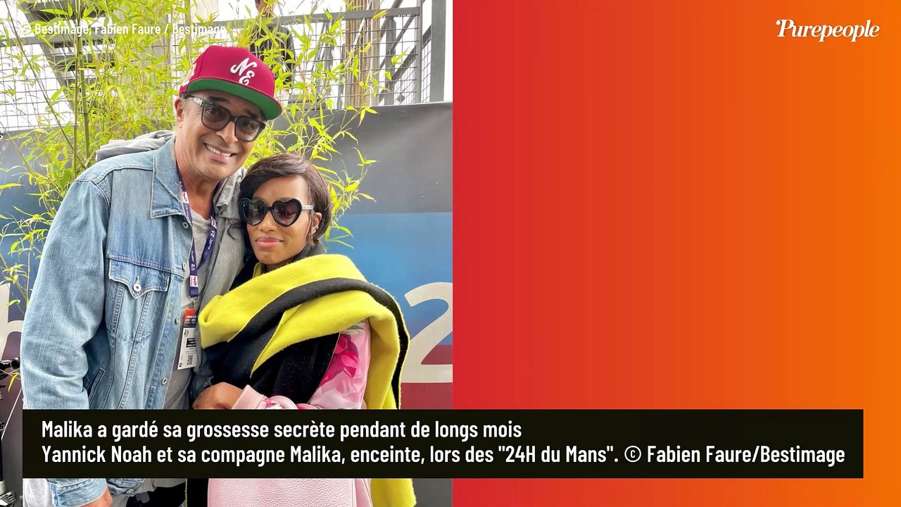 Yannick Noah papa à 64 ans : photos de sa jeune compagne Malika qui a vécu sa grossesse en toute discrétion