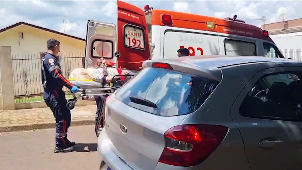 Idoso entra em surto, agride familiares e é socorrido pelo Samu e GM