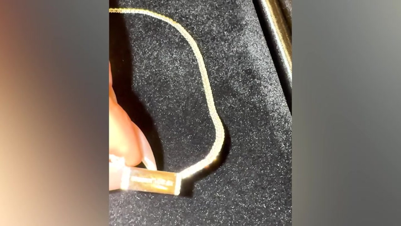 North West gifts Kim Kardashian bizarre diamond necklace for birthday