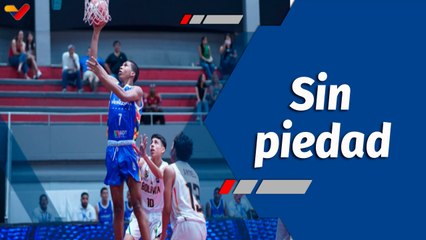 Deportes VTV | Baloncesto venezolano U-15 debutó con una aplastante victoria ante Bolivia