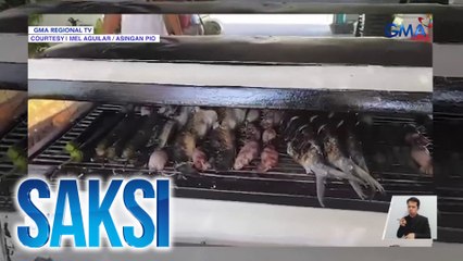 Ihawan na gawa sa kabaong, instant attraction sa Asingan, Pangasinan | Saksi