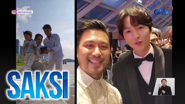 Rocco Nacino, humingi ng shout-out sa Korean actors na sina Song Joong-ki, Im Si-wan at Park Seo-joon bilang birthday greeting para sa kanyang asawa | Saksi
