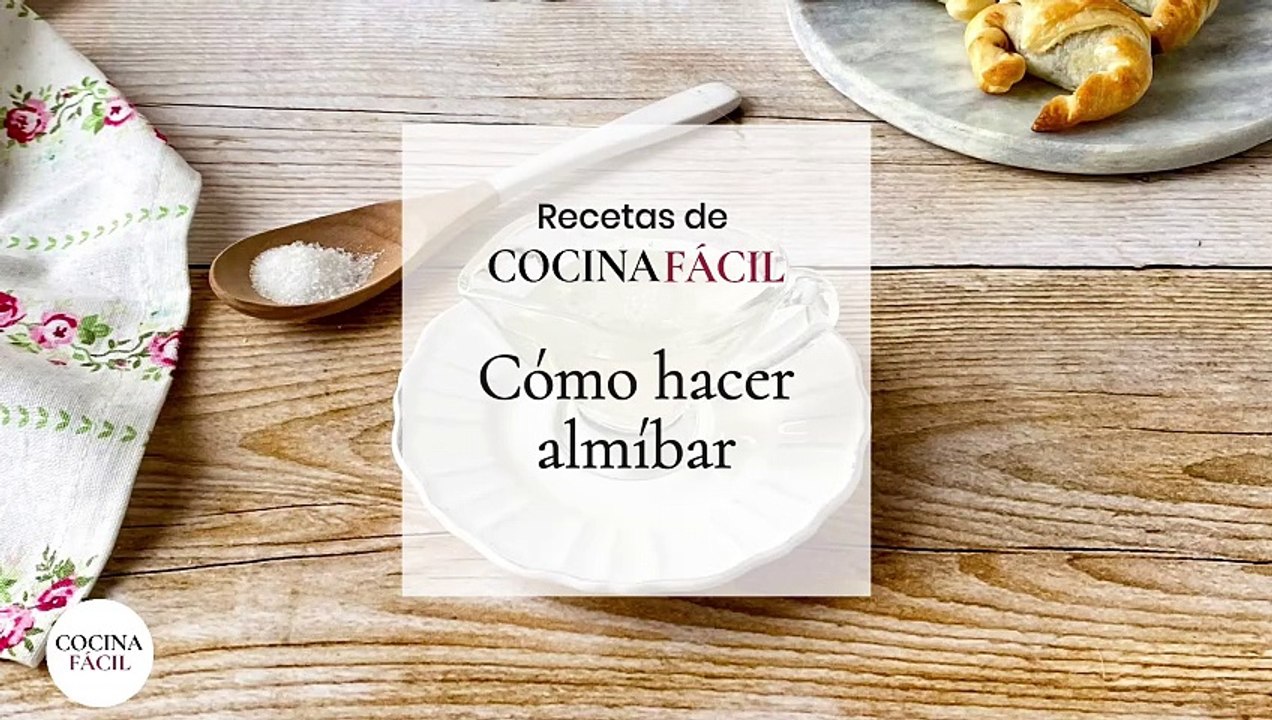 Almíbar casero