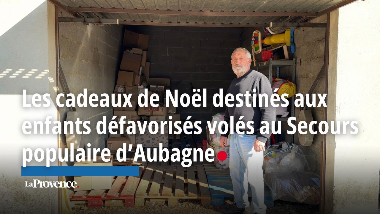 Les cadeaux de Noël destinés aux enfants défavorisés volés au Secours populaire d’Aubagne