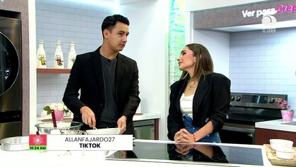 Allan Fajardo se conmueve al recibir una sorpresa inesperada de su esposa