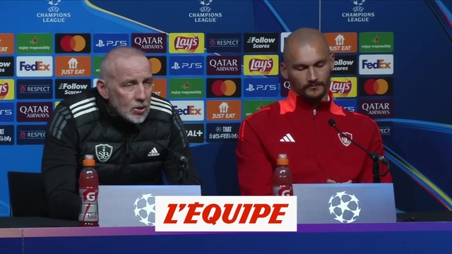 Roy : «Un formidable défi» contre Leverkusen - Foot - C1 - Brest