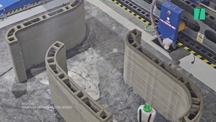 Un equipo chileno construye la primera "casa semilla" impresa en 3D de la región