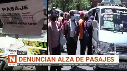 Alza de pasajes LPZ