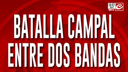 Empujones, golpes y botellazos: así fue la batalla campal en Villa Gesell
