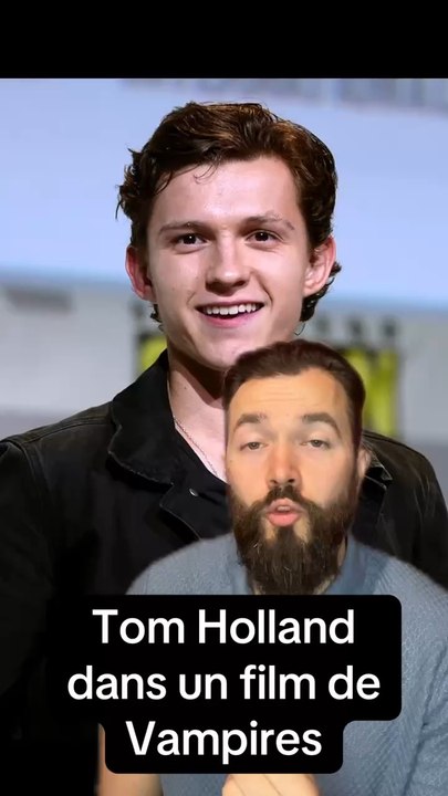 TOM HOLLAND  DANS UN FILM DE VAMPIRES DE  CHRISTOPHER NOLAN