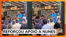 ‘O melhor para São Paulo é a continuidade de Nunes’, diz Bolsonaro em discurso ao lado do prefeito