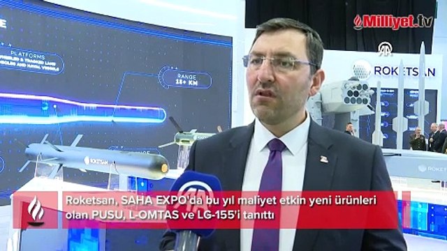 Roketsan, SAHA EXPO'da 3 yeni ürününü tanıttı