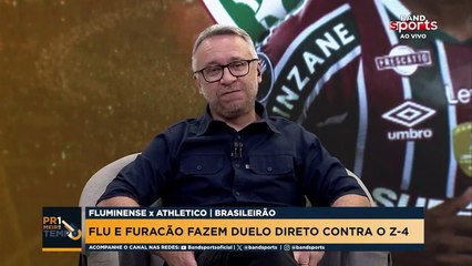 FLUMINENSE E ATHLETICO-PR FAZEM DUELO DIRETO CONTRA O Z-4 | PRIMEIRO TEMPO