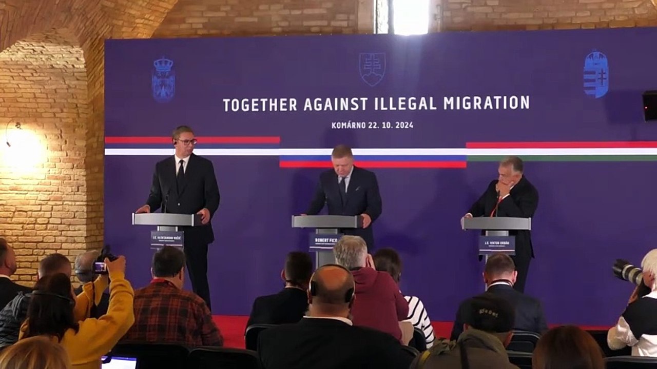 ZÁZNAM: Lídri sa v Komárne zhodli na potrebe spolupráce v boji s ilegálnou migráciou