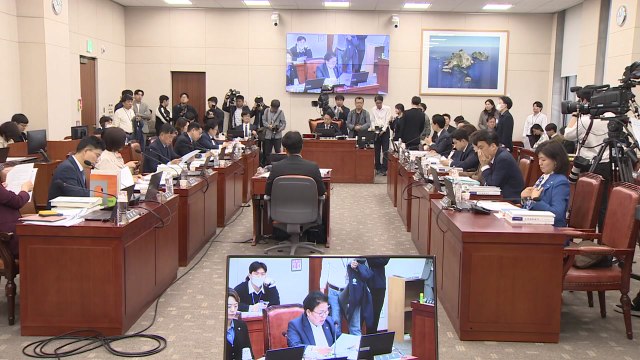 교육위, '김건희 여사 논문 의혹' 증인 고발 안건 의결 / YTN