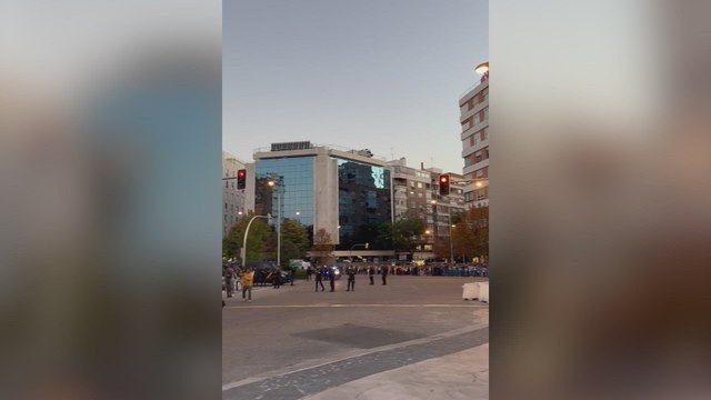 Llegadas del Madrid y el Dortmund al Santiago Bernabéu