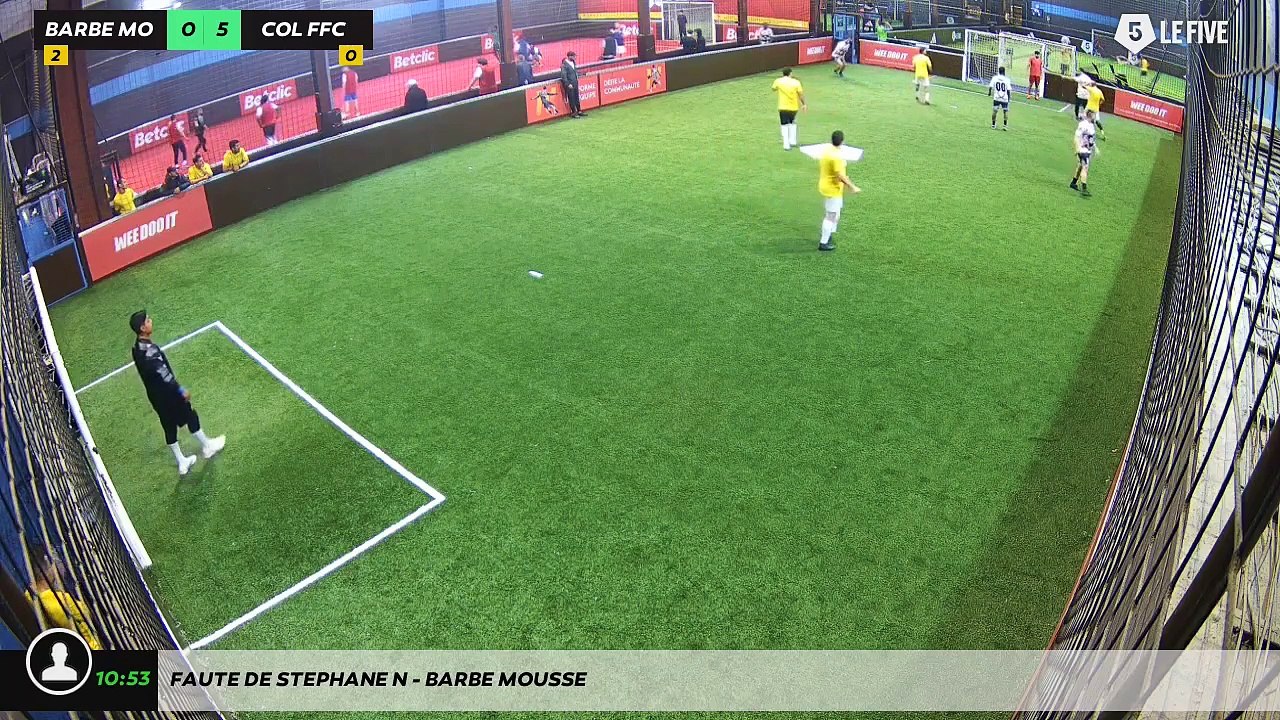 Faute de Stephane N - BARBE MOUSSE