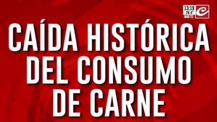 Caída histórica del consumo de carne: los precios no suben pero no se vende