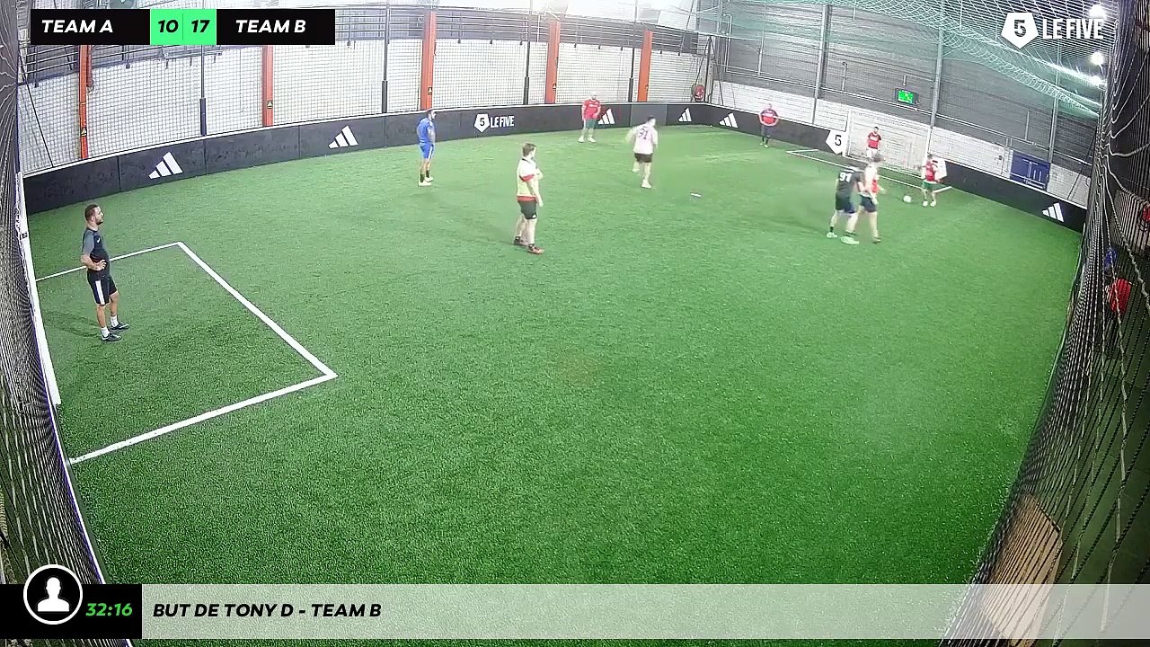 But de Tony D - Team B