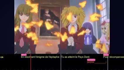 Bande rythmo Umineko cérémonie des sorcières