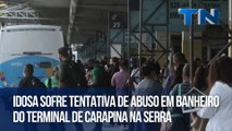 Idosa sofre tentativa de abuso em banheiro do Terminal de Carapina na Serra