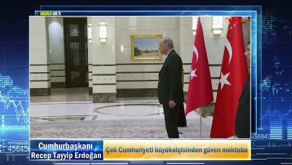 Çek Cumhuriyeti büyükelçisinden güven mektubu
