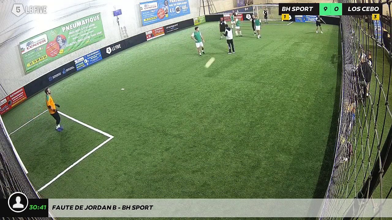 Faute de Jordan B - BH SPORT