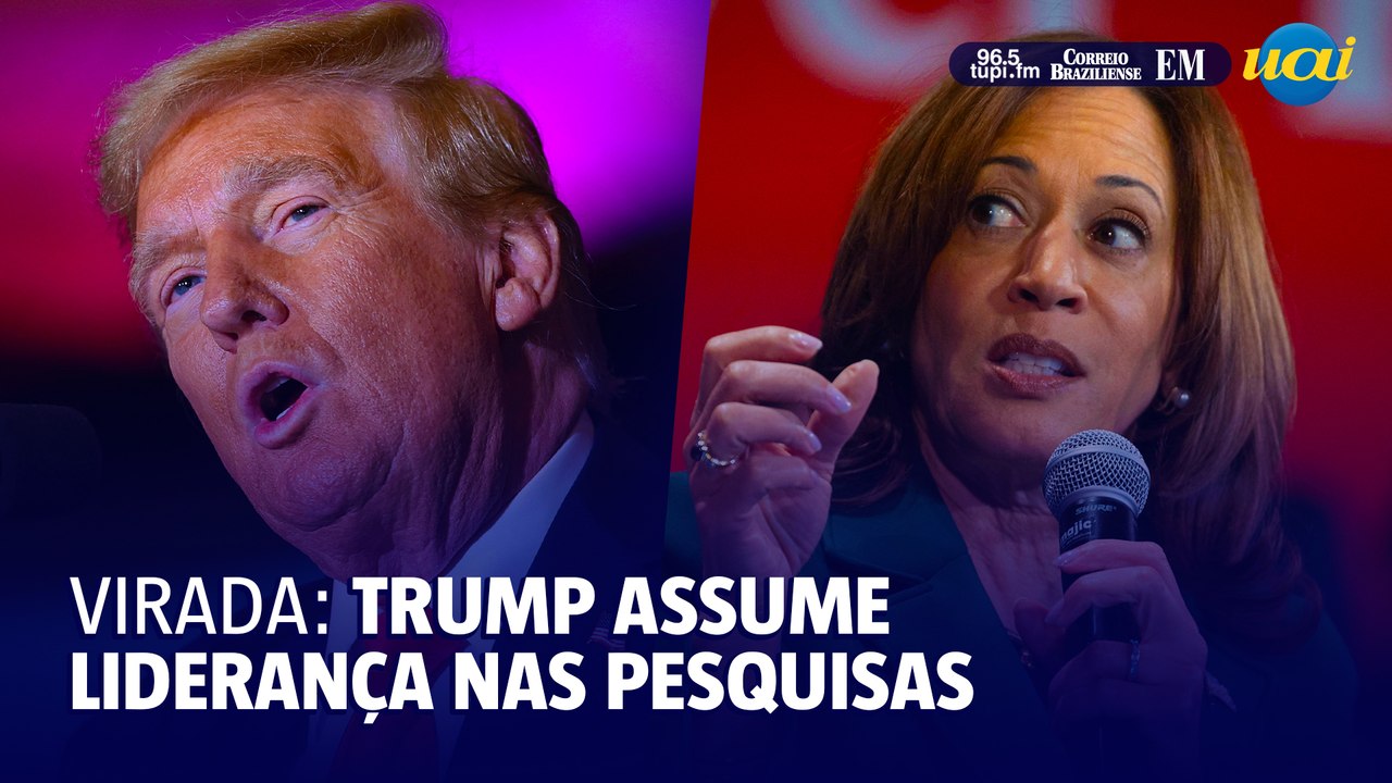 Trump ultrapassa Kamala em projeções nos EUA