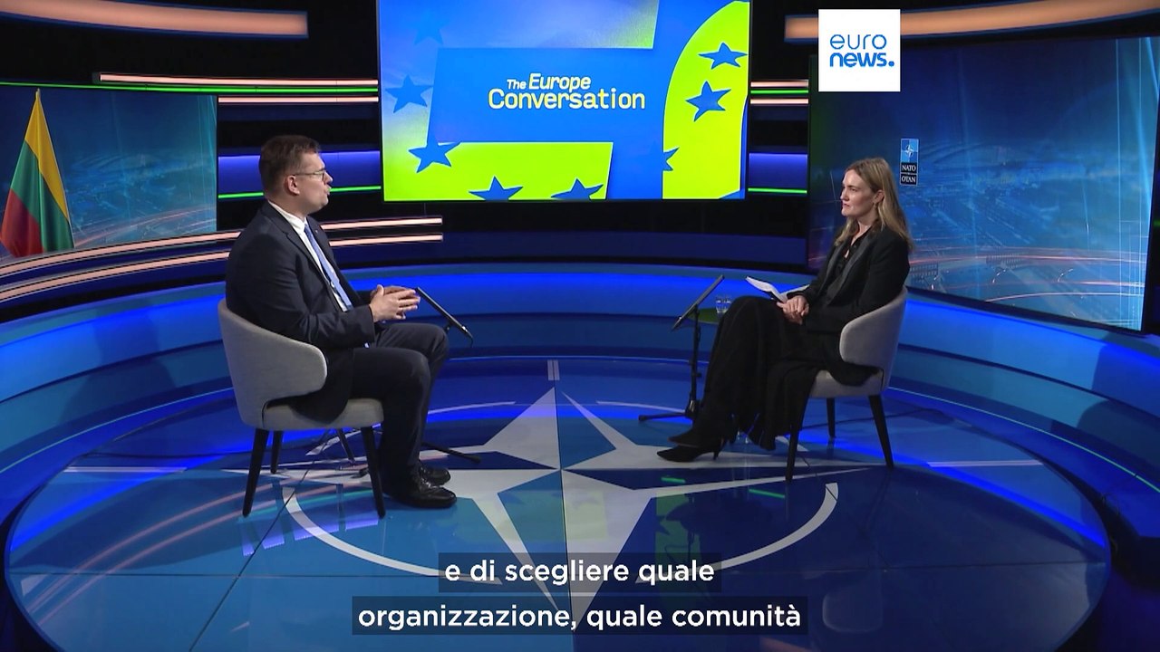Il ministro della Difesa lituano a Euronews: "Invitiamo l'Ucraina a entrare nella Nato"