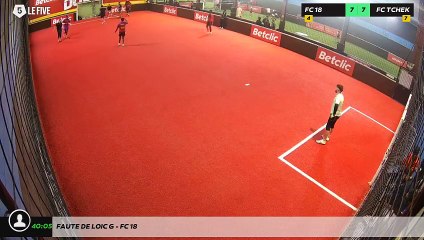 Faute de Loic G - Fc 18