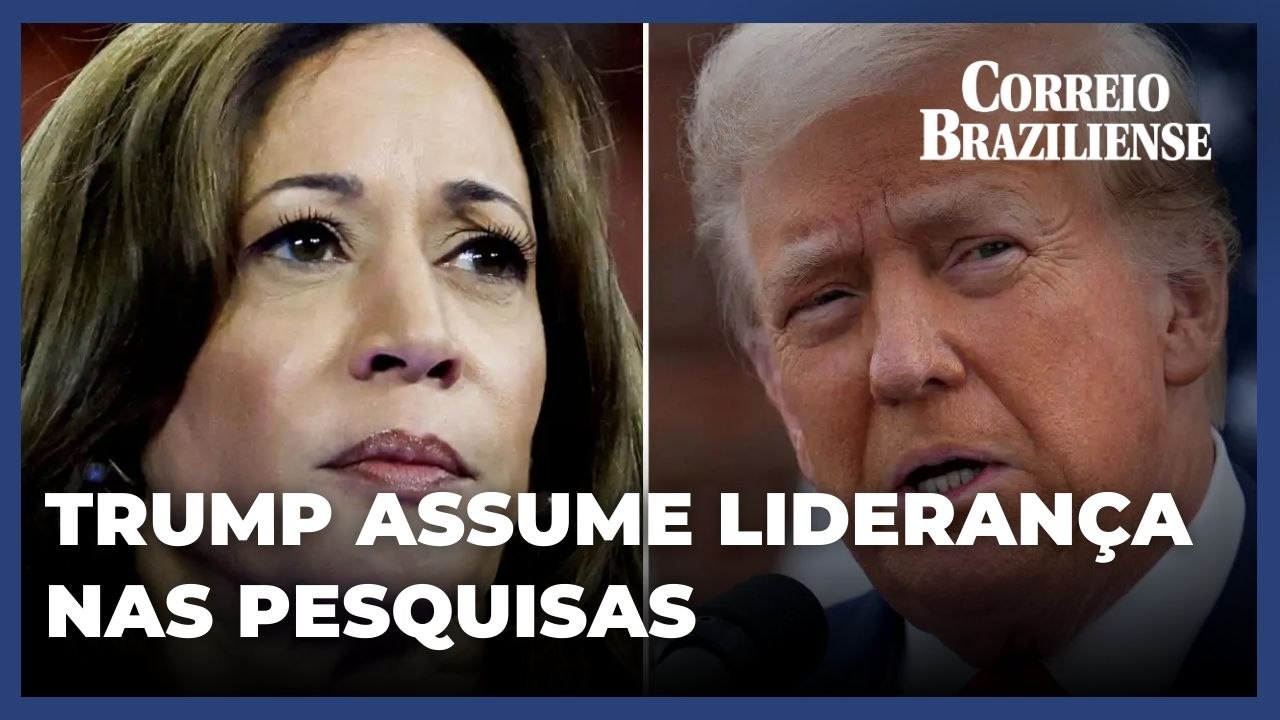 Trump ultrapassa Kamala em projeções nos EUA