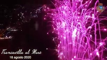 I fuochi di Francavilla cos? non li avete mai visti