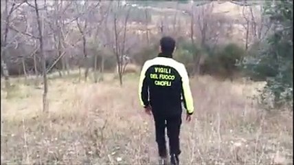 Le ricerche dell'uomo morto a Colle Cretaro