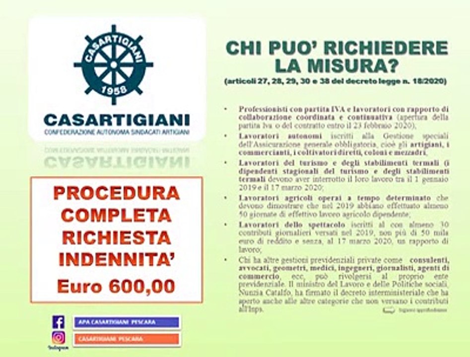 Domande per il bonus 600 euro, la procedura per entrare  al sito dell'Inps