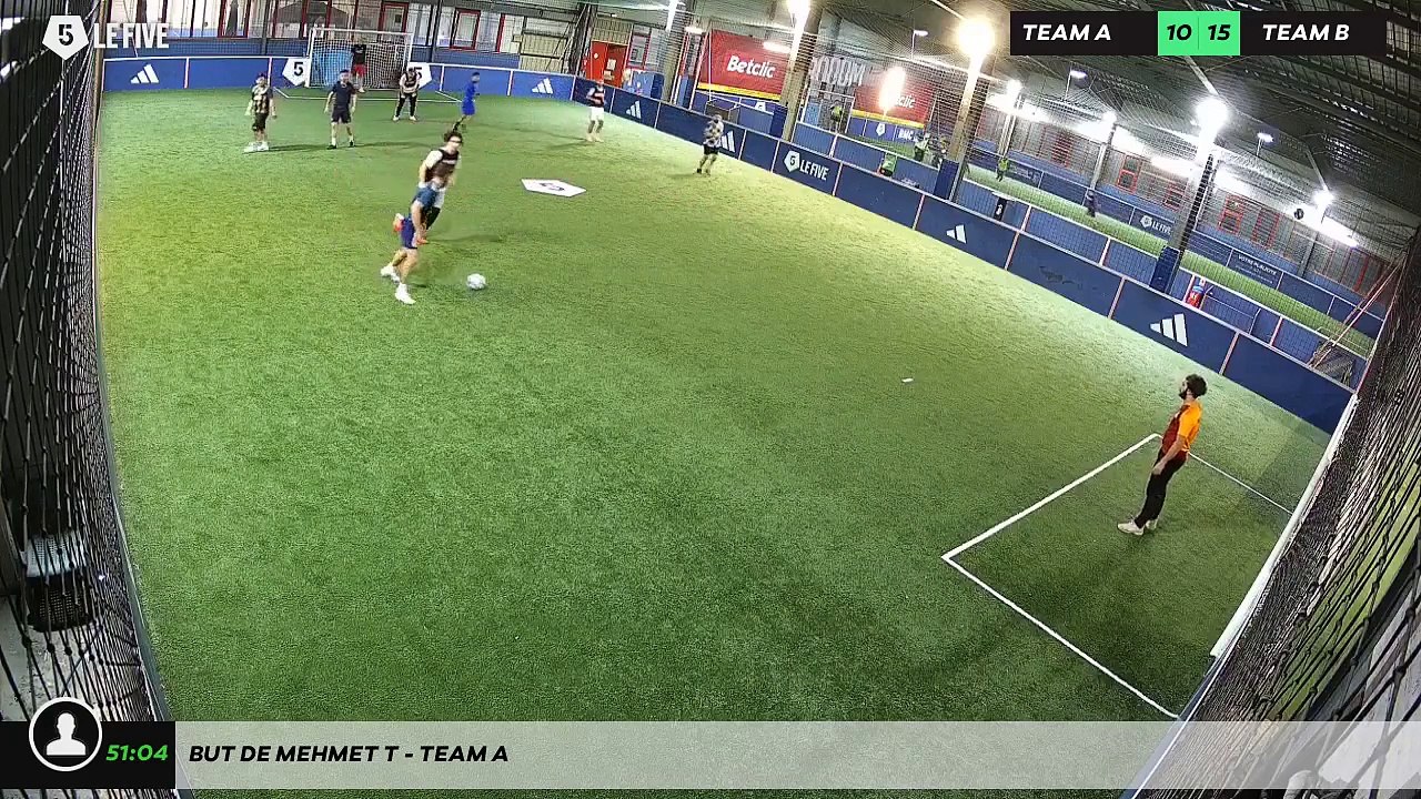 But de Mehmet T - Team A