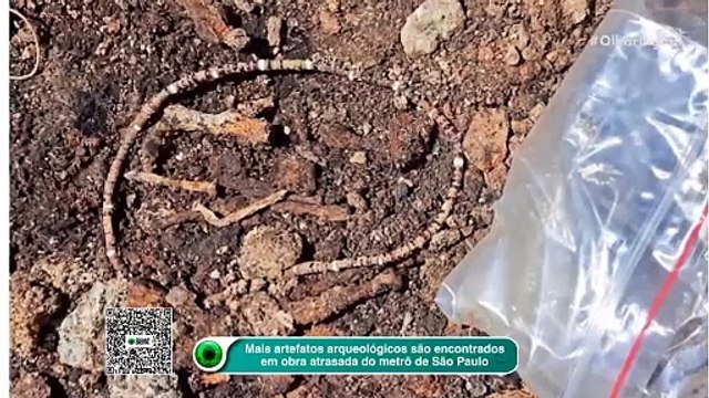 More archaeological artifacts are found in the delayed São Paulo metro construction