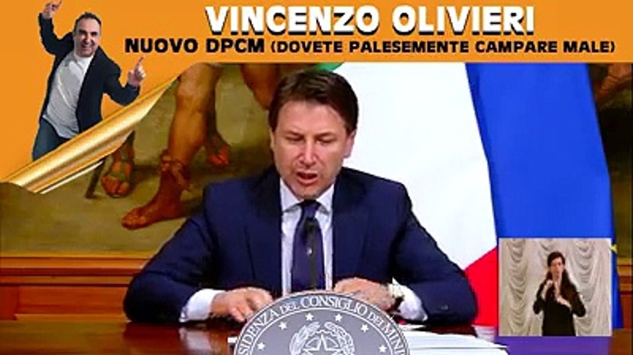 Il Dpcm secondo Vincenzo Olivieri ? tutto da ridere