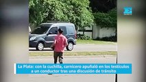 La Plata: con la cuchilla, carnicero apuñaló en los testículos a un conductor tras una discusión de tránsito