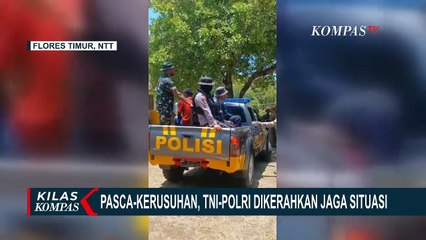 Pasca-Kerusuhan di Desa Bugalima, Kabupaten Flores Timur, TNI-Polri Dikerahkan Jaga Situasi