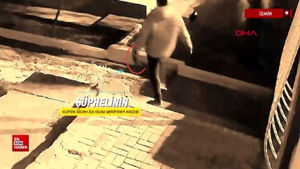 İzmir'de husumetli akrabasını tabancayla öldüren şüpheli tutuklandı