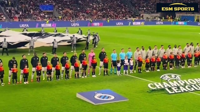 AC MILAN VS CLUB BRUGGE (4-1) EXTENDED HIGHLIGHTS CHAMPIONS LEAGUE 2024/25