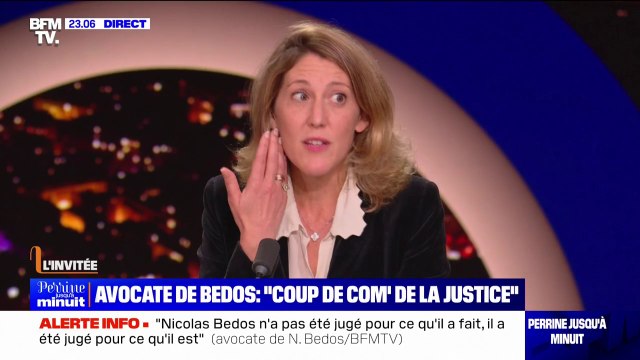 Julia Minkowski (avocate de Nicolas Bedos): J'ai reçu des messages de plusieurs magistrats me faisant part de leur inquiétude sur le prononcé de cette peine