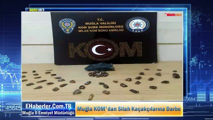 Muğla KOM'dan Silah Kaçakçılarına Darbe